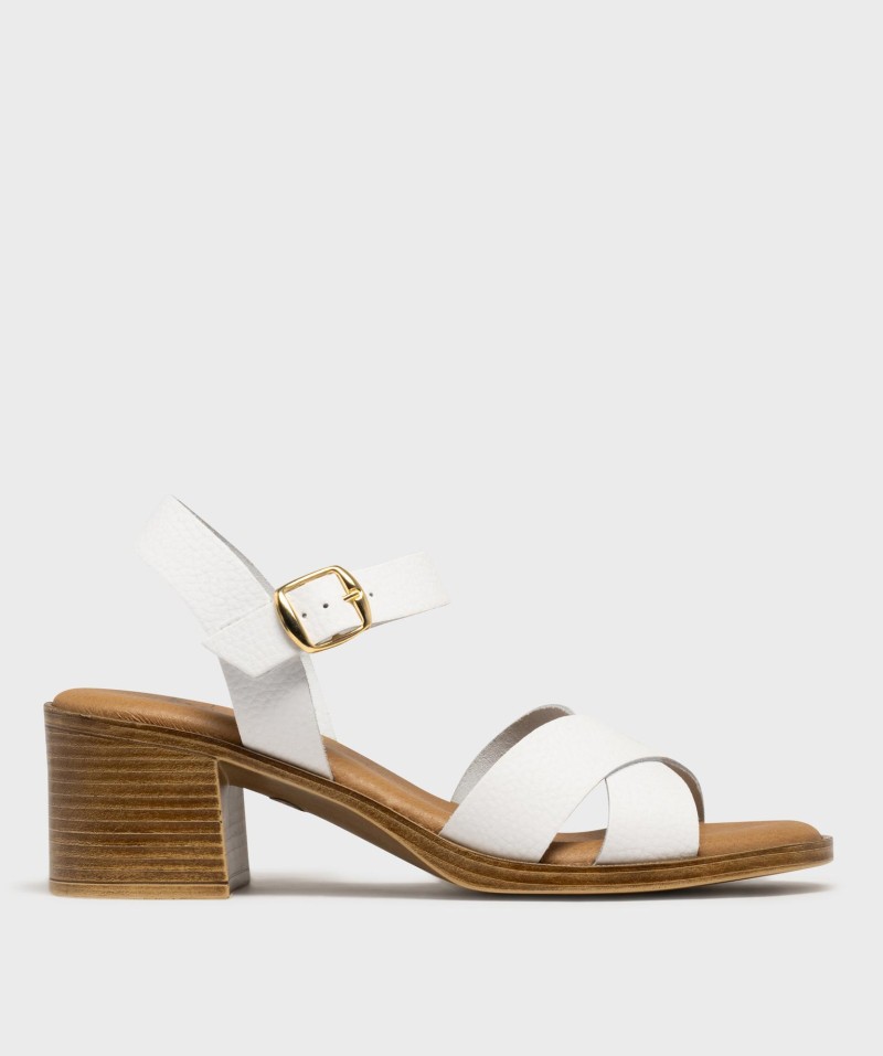 SANDALE TALON FEC CATAZ BLANC S