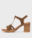 SANDALE TALON FEC CEJUL MARRON