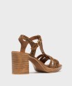 SANDALE TALON FEC CEJUL MARRON