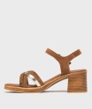SANDALE TALON FEC CEVIC MARRON