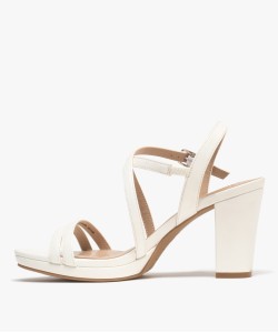 SANDALE TALON FEC COXOC BLANC V