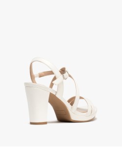 SANDALE TALON FEC COXOC BLANC V