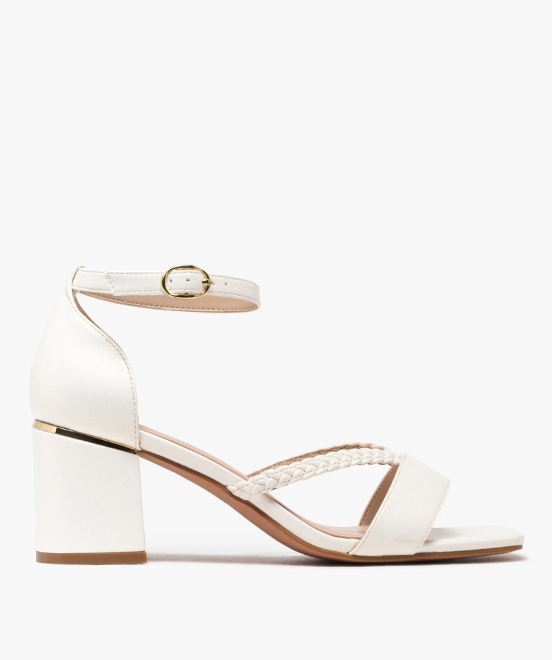 SANDALE TALON FEC CAWIM BLANC S