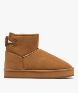 BOOTS FOURREE FEC VARENE MARRON
