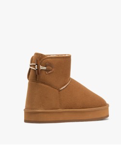 BOOTS FOURREE FEC VARENE MARRON