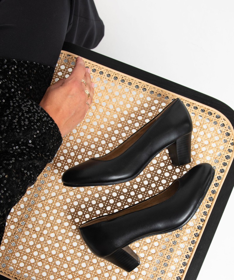 ESCARPIN FEC 07PABORD NOIR ST