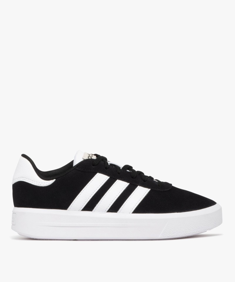 COURTPLATFORMSUEDE noir