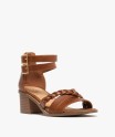 SANDALE TALON FEC CAMEM MARRON