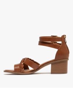 SANDALE TALON FEC CAMEM MARRON