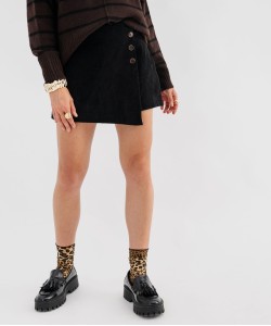 JUPE SHORT FEV CANEP NOIR ST