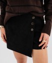 JUPE SHORT FEV CANEP NOIR ST