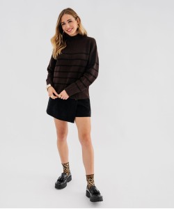JUPE SHORT FEV CANEP NOIR ST
