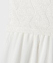 ROBE COURTE FIE CEWUG BLANC VI