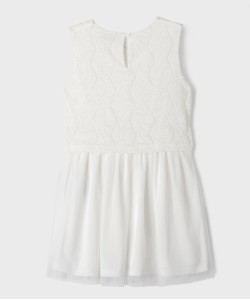 ROBE COURTE FIE CEWUG BLANC VI