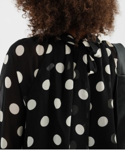 BLOUSE ML FEV CATAZ NOIR CH