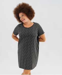 CHEMISE NUIT MC FNU CABOG GRIS