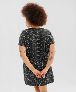CHEMISE NUIT MC FNU CABOG GRIS