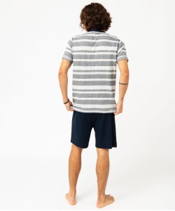 PYJASHORT HNU 70JEETI BLEU ST