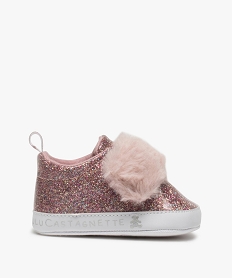 GEMO Chaussons de naissance bébé fille pailletés - LuluCastagnette Rose