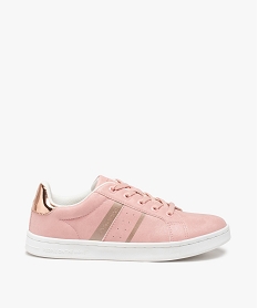 GEMO Tennis fille tige basse à lacets - Kappa Alpha Rose
